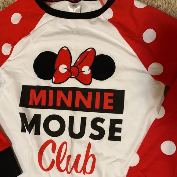 BNWOT Disney Store exclusive “Minnie Mouse Club” lounge/PJ set women’s size S! - Picture 4 of 5